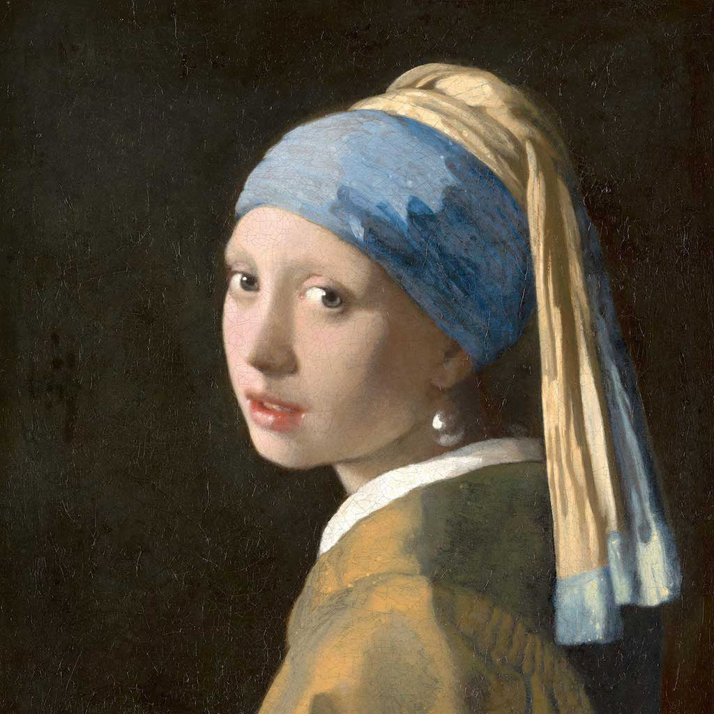 Girl with a Pearl Earring (1665), by Johannes Vermeer