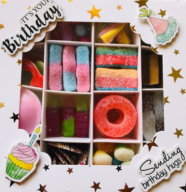 Happy Birthday Pick N Mix Sweet Gift Box