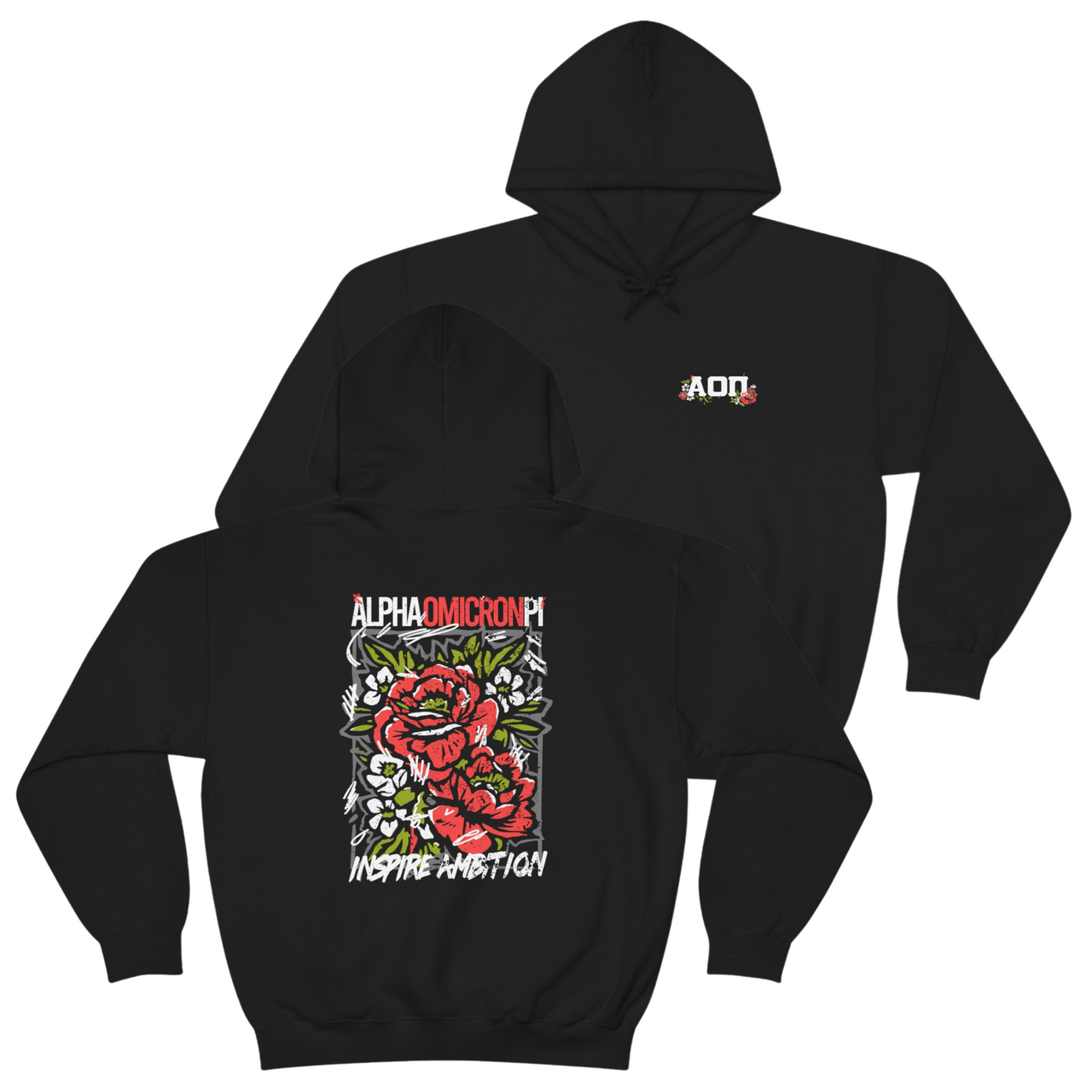 Alpha Omicron Pi Hoodies