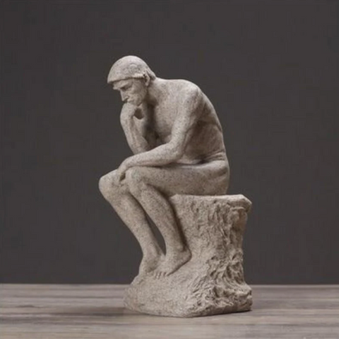 Retro Thinkers Statue - Vintage Home Decor