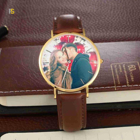 montre personnalisee photo