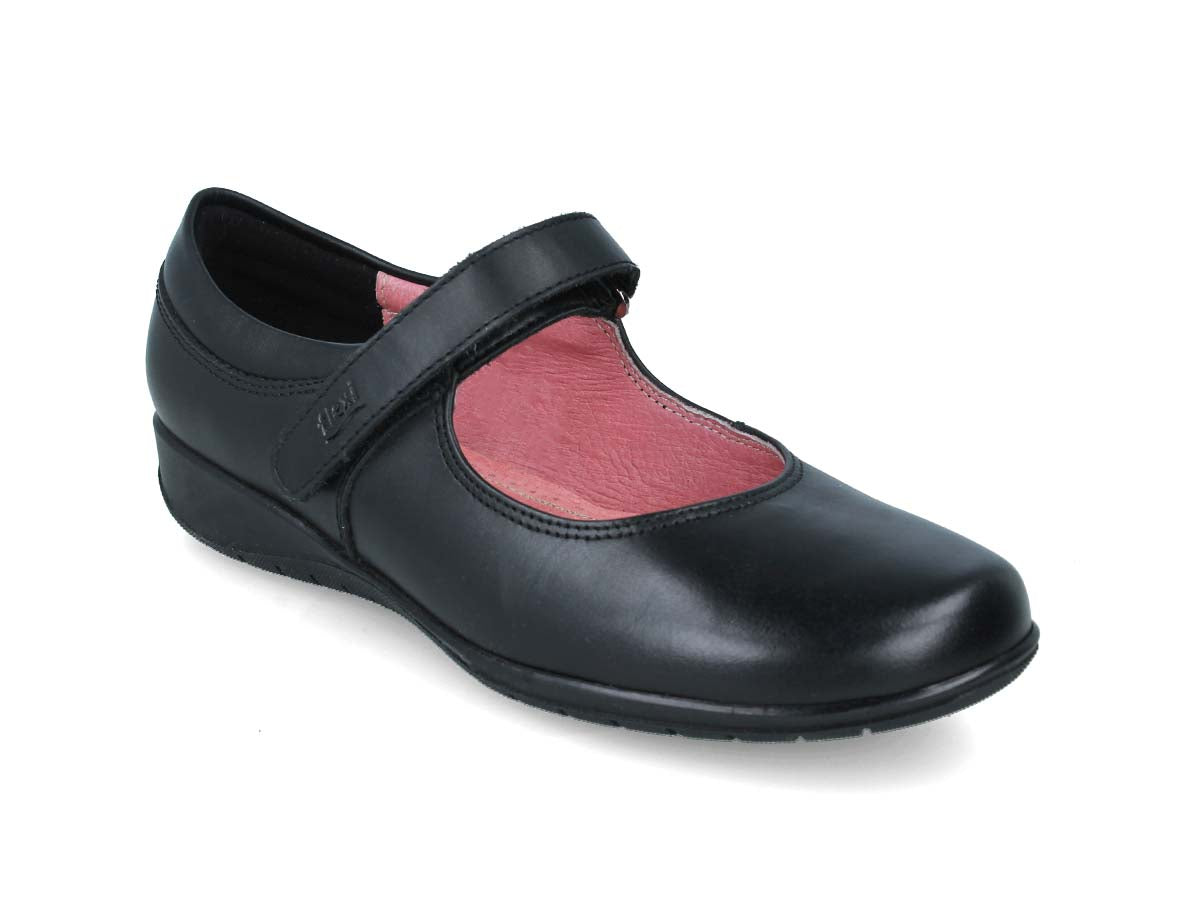 Zapato Escolar Flexi para niña de piel Negro mod. 35802 – Zapakids