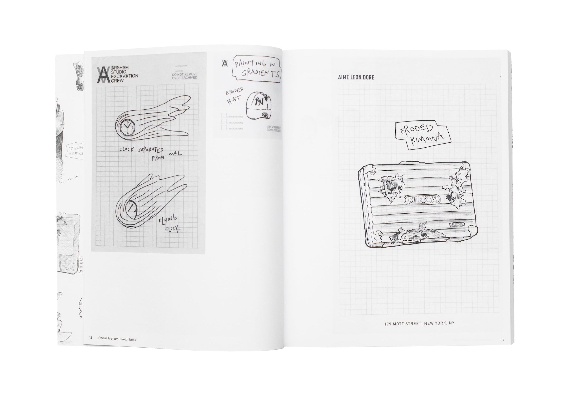 日本未発売】 Daniel Arsham (SIGNED) Sketchbook - 洋書 - education