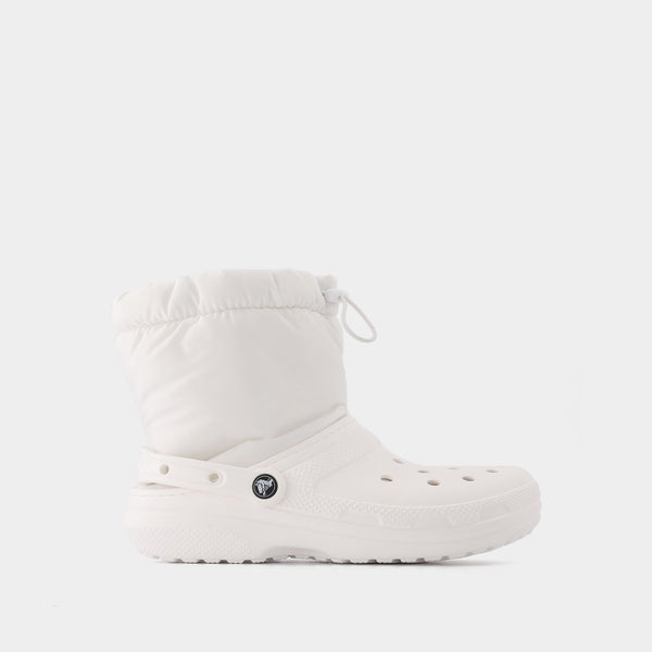Classic Lined Neo Puff Boot in White
