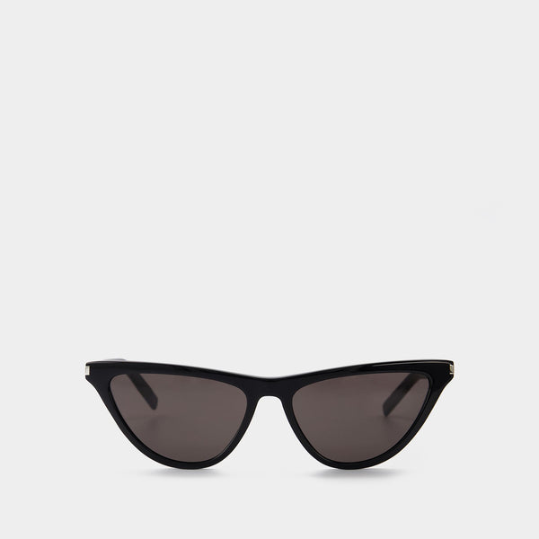 Sl 550 Slim Sunglasses - Saint Laurent  - Black - Acetate