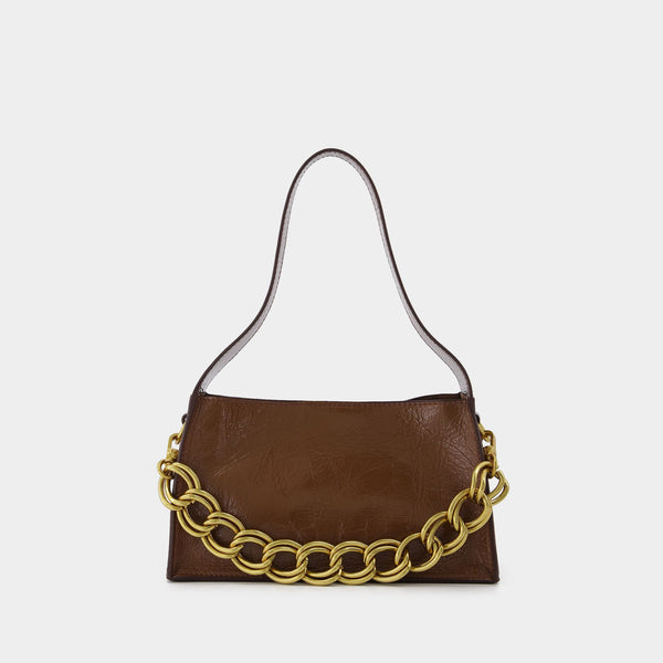 Mini Kesme Bag in Brown Leather