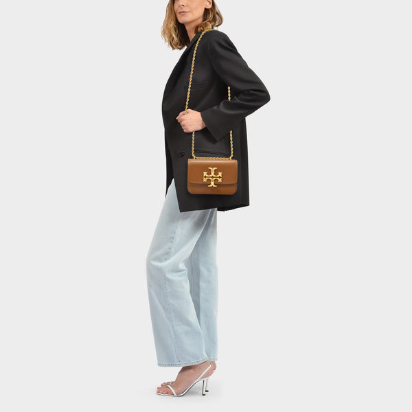 Fleming Soft Small Hobo Bag - Tory Burch - Pebblestone - Leather