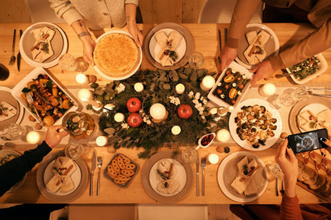 Blog article with tips on how to avoid the food waste at Christmas time.