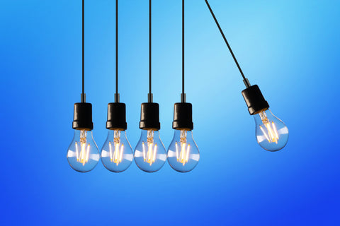 Energy saving lightbulbs