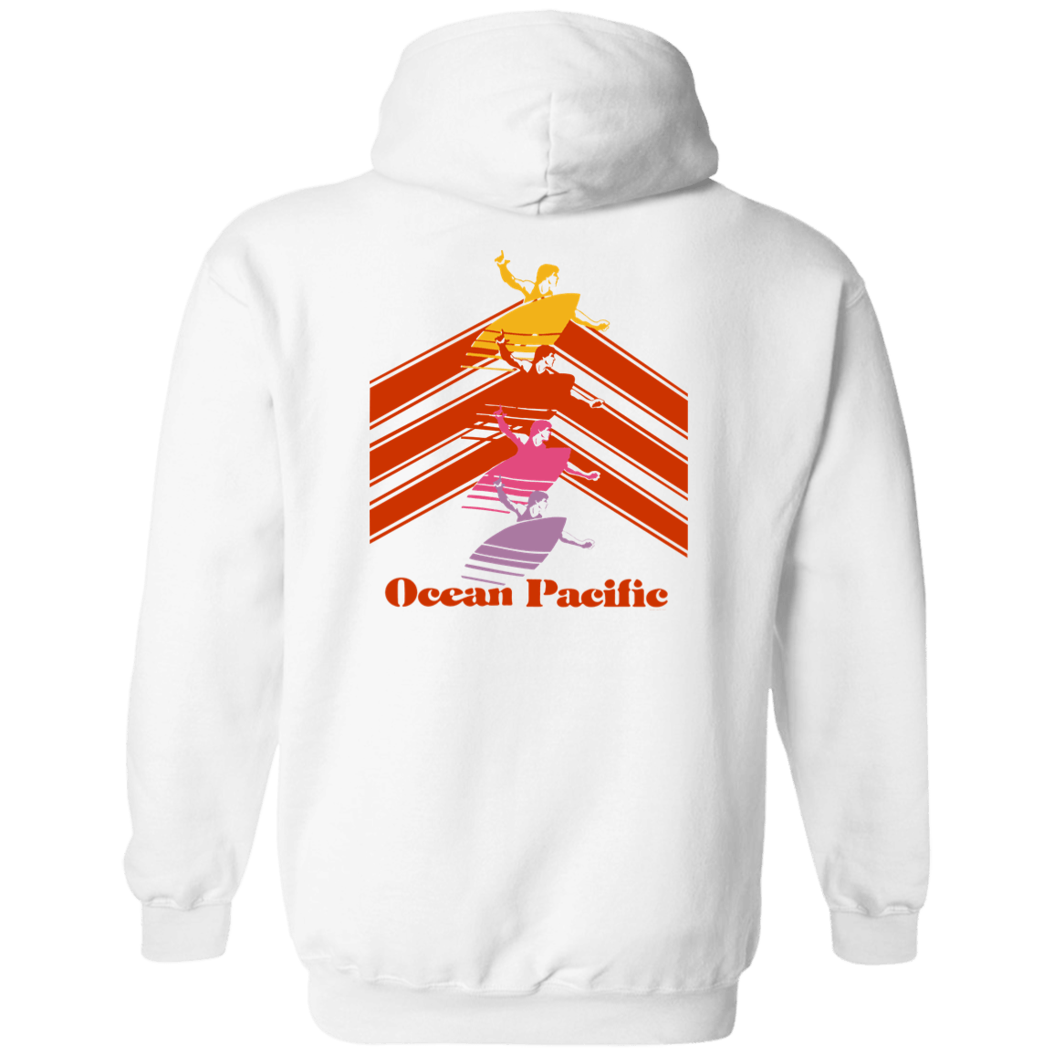 4D Flip Print Fleece Hoodie