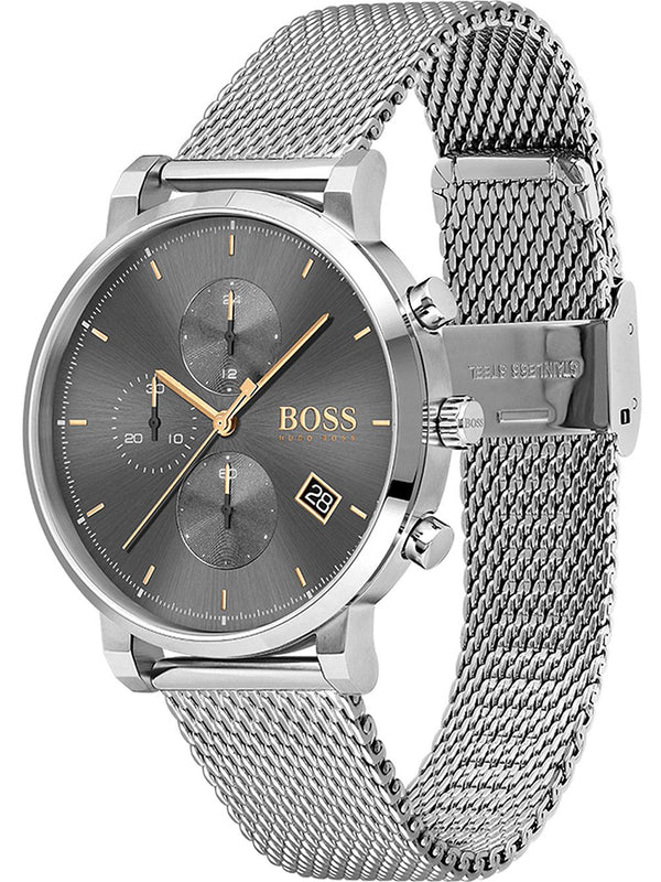 Hugo Boss Champion Two Tone Chronograph Men\'s Watch 1513819 – Watches of  America