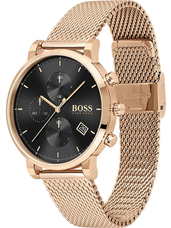 Watch Energy 1513973 – Watches Men\'s Gold America Chronograph Hugo Boss of