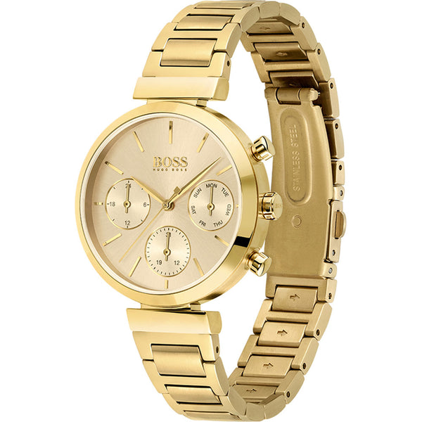 Hugo Boss Quartz Silver Chrograph Women\'s Watch 1514008 – Watches of America