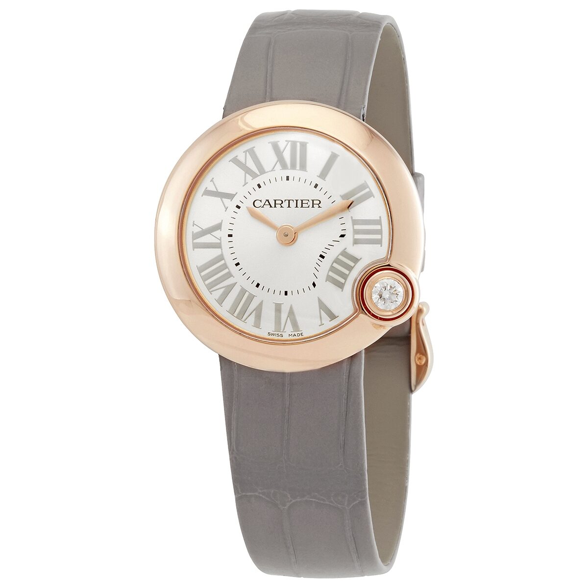 cartier ladies watch rose gold