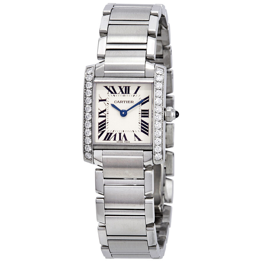 Cartier Tank Francaise Silver Dial 