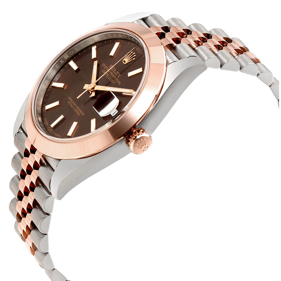 datejust brown dial