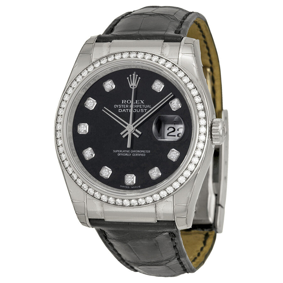 datejust black diamond