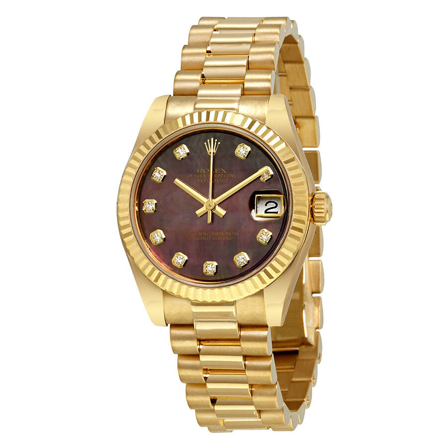 ladies 18k rolex datejust