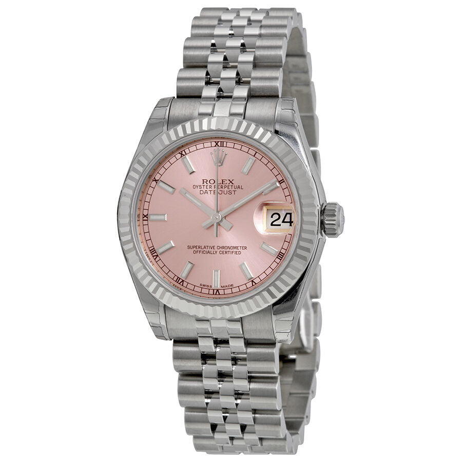 rolex datejust ladies ladies automatic watch