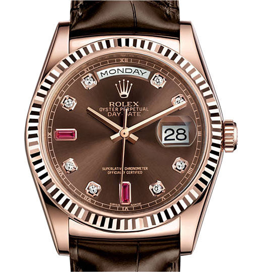 ruby dial rolex