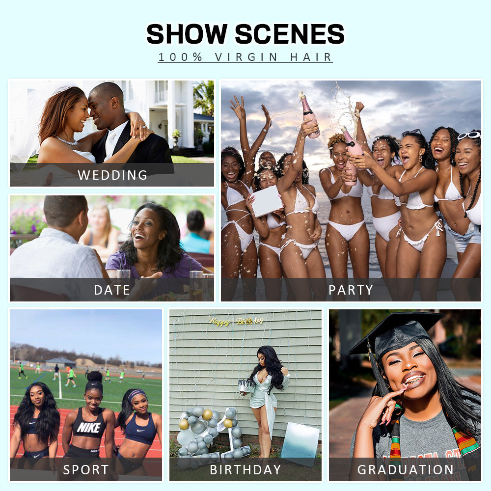 Using Coffy Hair Show Scenes