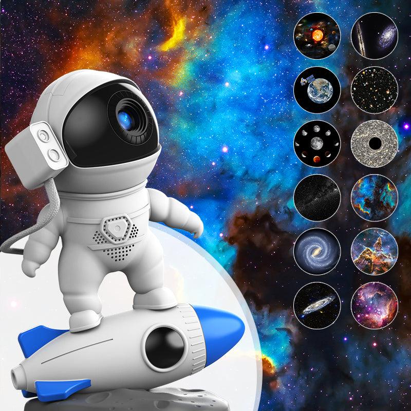 Projektor galaxie ve stylu kosmonauta | Domácí planetárium pro děti