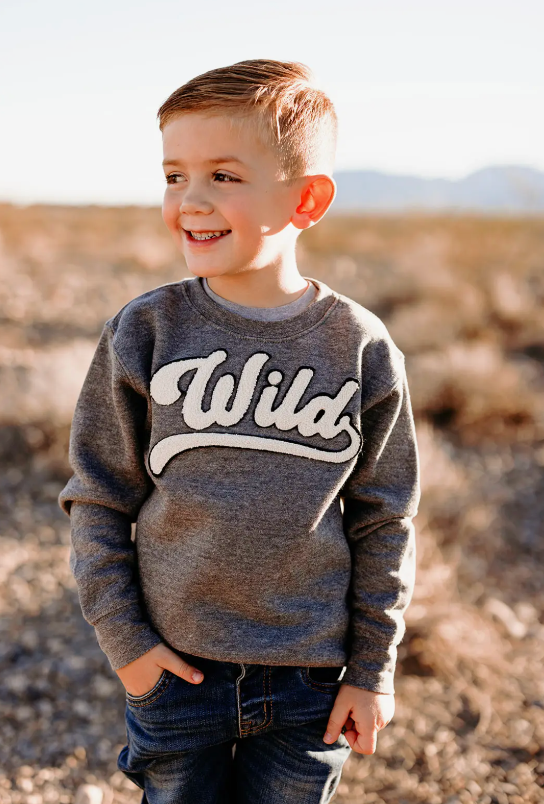 Wild Varsity Pullover Sweatshirt Toddler-image-1