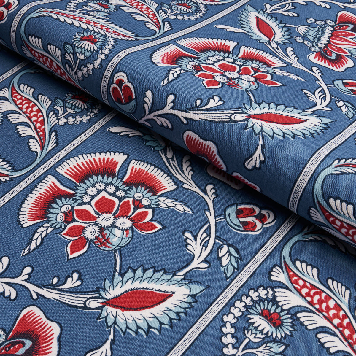 Ariana Floral Stripe - Chelsea Garden Fabrics