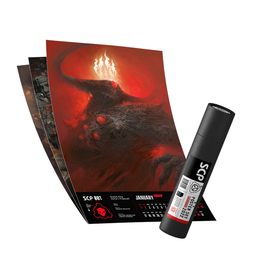 SCP-096 Rampage Poster by SCP ILLUSTRATED – The SCP Store