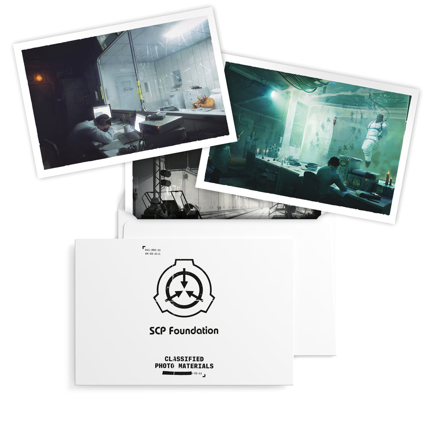 SCP-001 Set of Four Postcards