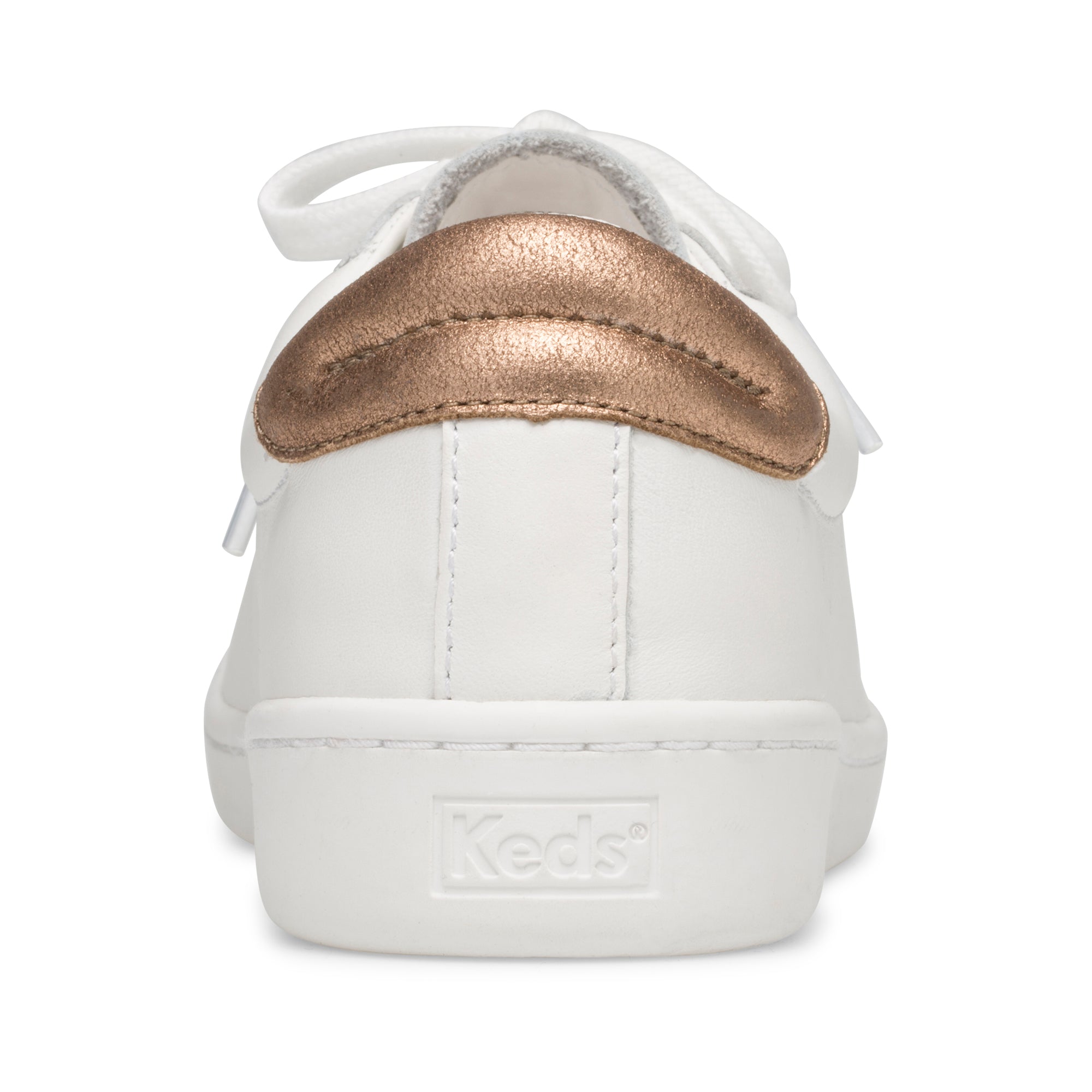 keds ace leather rose gold