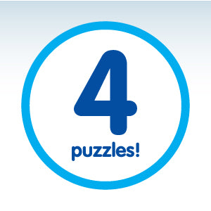 Set of 4 Puzzles!