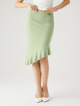 Eco-skinkiss 2.0 Asymmetrical Ruffle Skirt