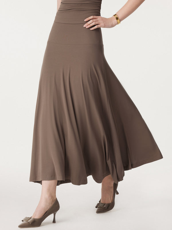 Flowy Full Circle Maxi Skirt
