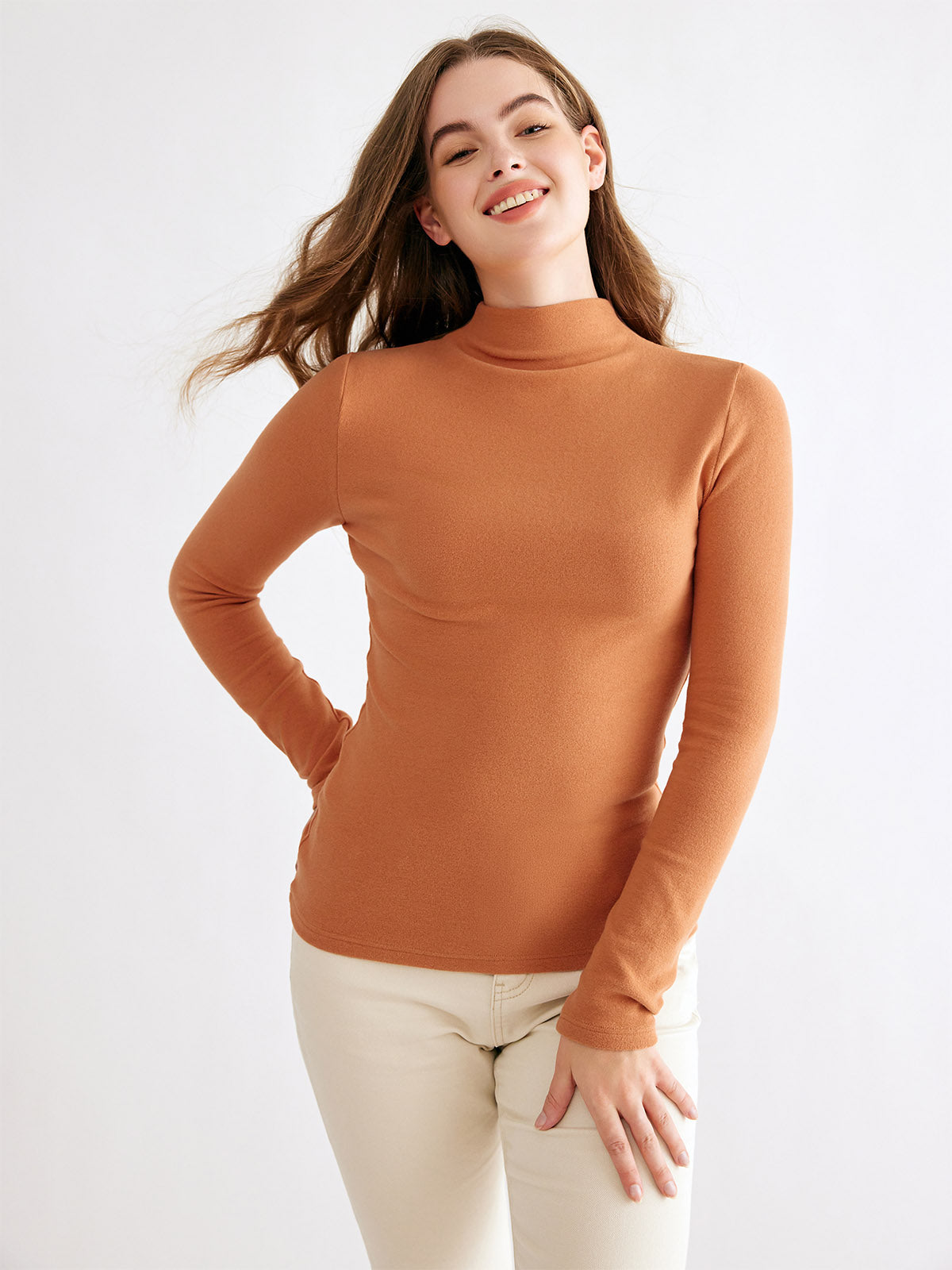 新品GIMME Loosely Mock Neck | WOMEN-