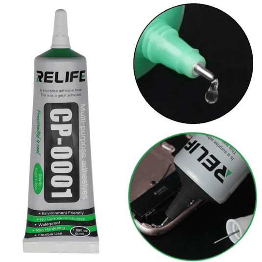 RELIFE 50ml CP-0001 Transparent Adhesive Clear Liquid Glue CP