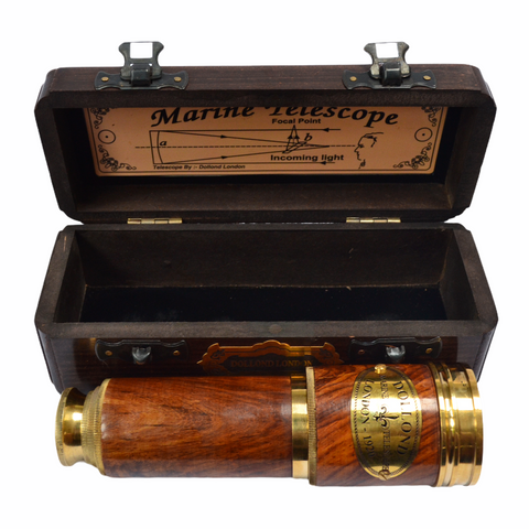 Sold at Auction: Dolland, London, a late 19th century brass tube telescope