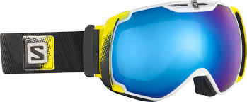 Børns dag insekt Antipoison Salomon X-Tend Goggle - White Frame / Blue Solar Lens – AJ Motion Sports