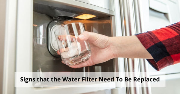 How often should you change the water filter in a refrigerator