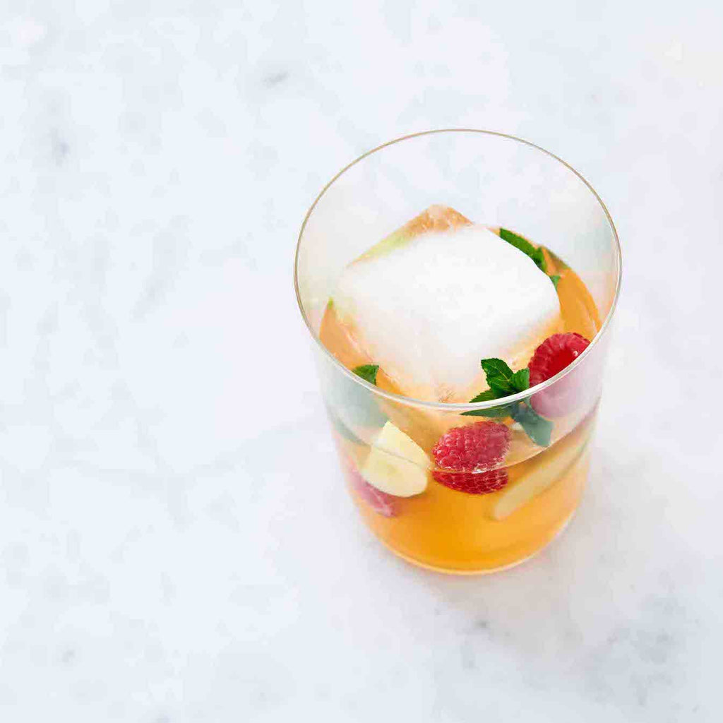 Mint, Raspberry & Apple Cider Vinegar Detox Tonic