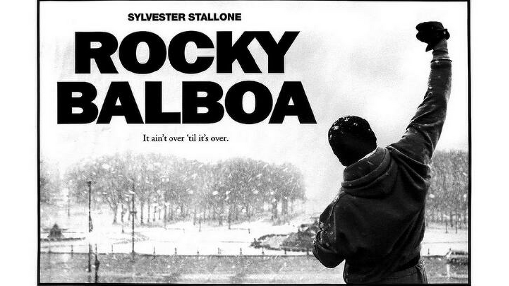 Rocky Balboa #8 Sylvester Stallone Motivation Poster Boxing Movie Film  Picture