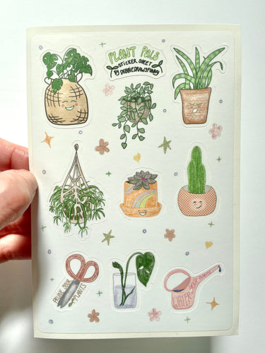 NEW! Forest Friends Sticker Sheet - Cute Cottagecore forest stickers –  Debbie Draws Funny