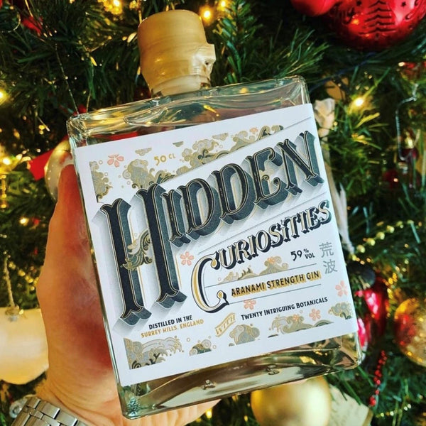 Hidden Curiosities Gin Aranami Strength Christmas Gin Gifts for Him and Her