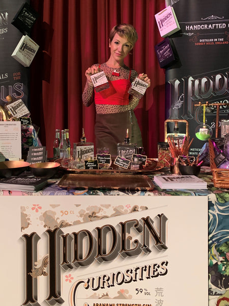 Jenny Creator of Hidden Curiosities Gin chelmsford gin festival