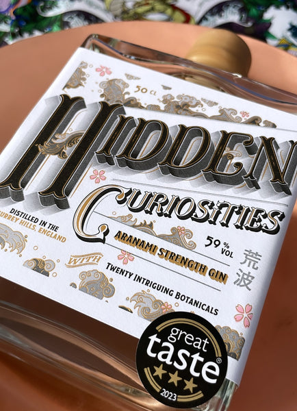 Hidden Curiosities Aranami Strength Gin Great Taste Awards 3 Stars