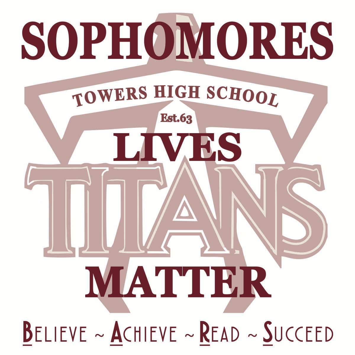 Towers High School Titans T-Shirt