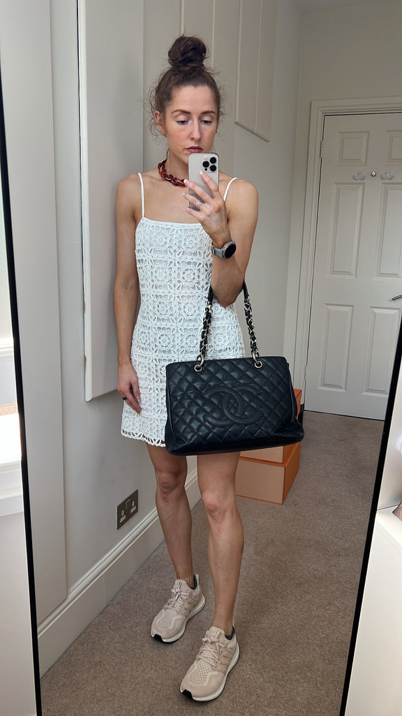 Chanel GST Tote Bag Review and Outfit Styling  YouTube