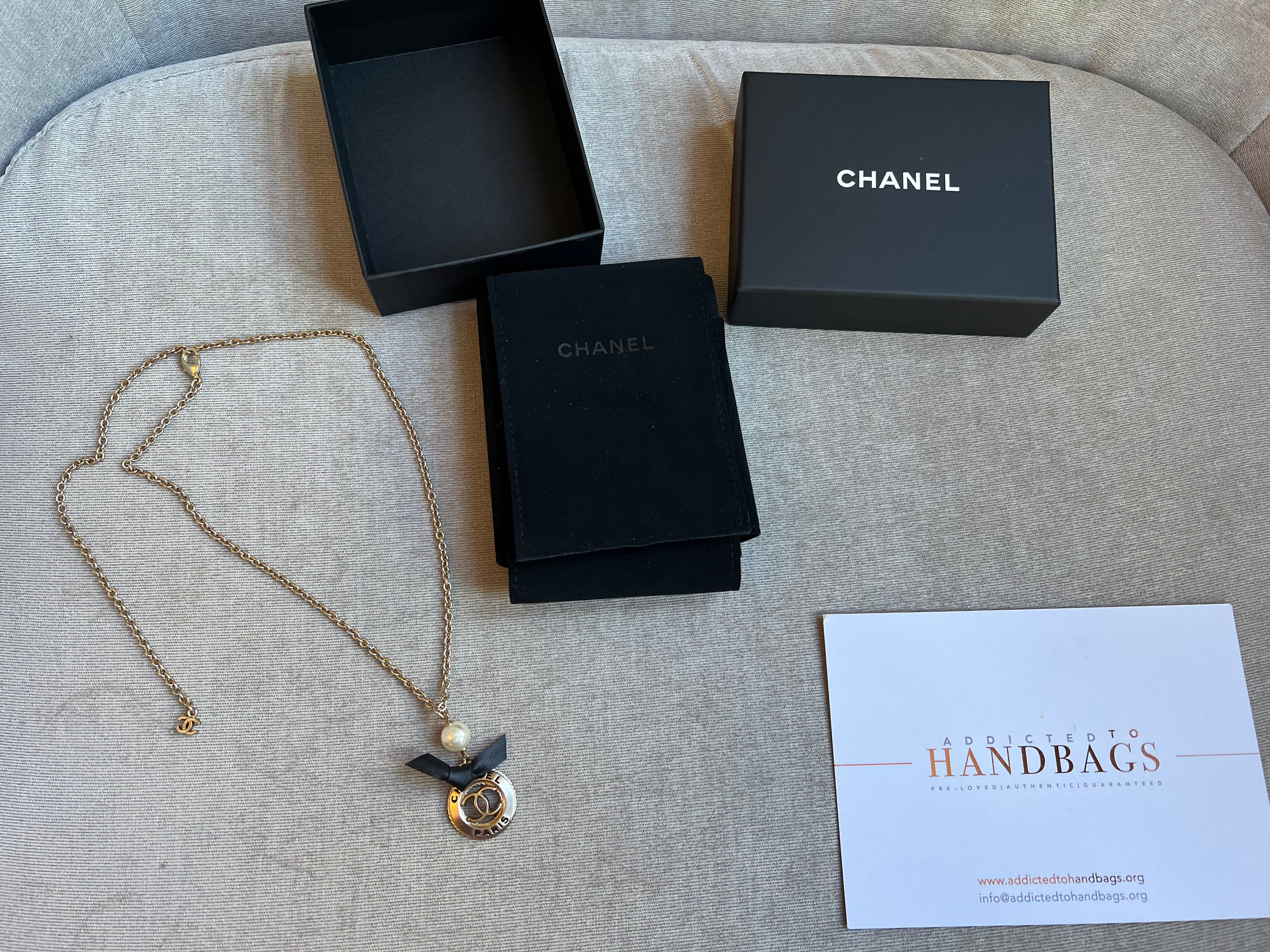 image of Chanel Charm Pendant Necklace