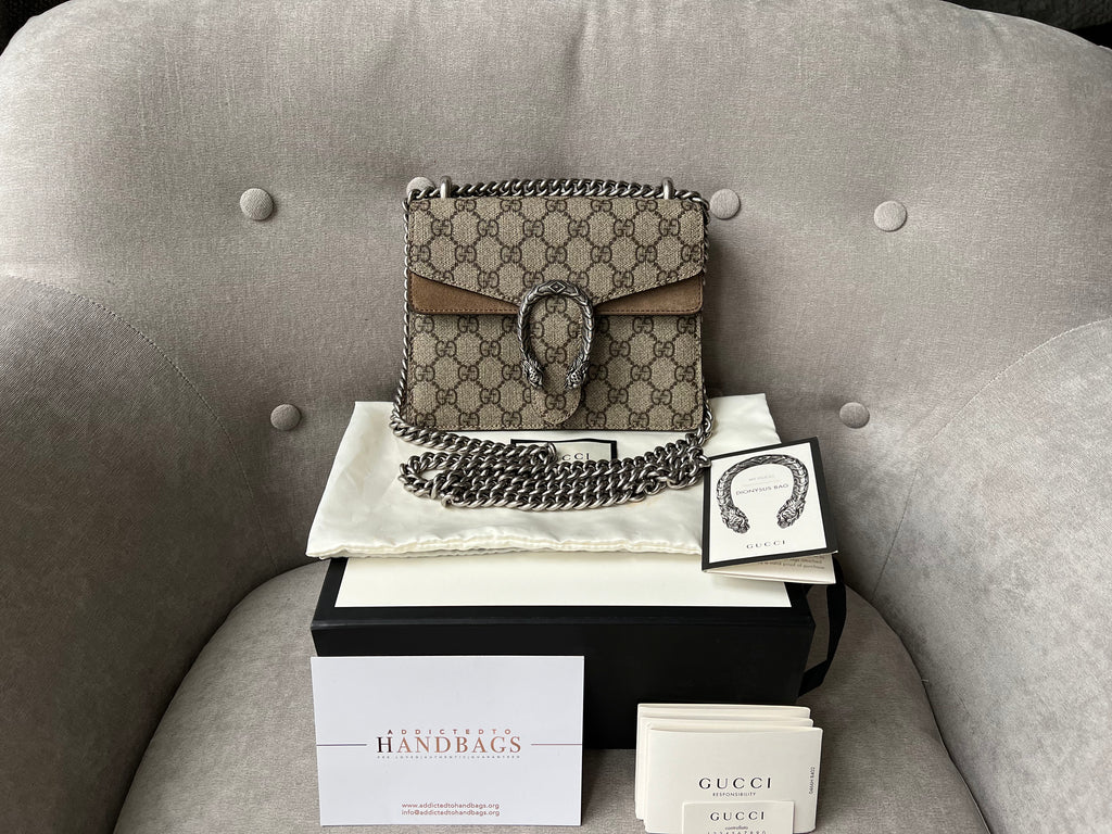 Gucci Dionysus GG Supreme Small Shoulder Bag (RRP £2,220) – Addicted to  Handbags