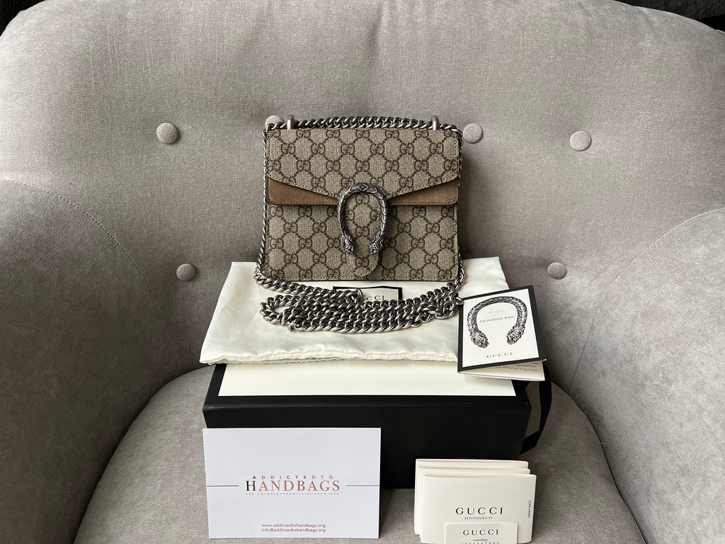 $1,750, Gucci Small Padlock Gg Supreme Canvas Leather Shoulder Bag